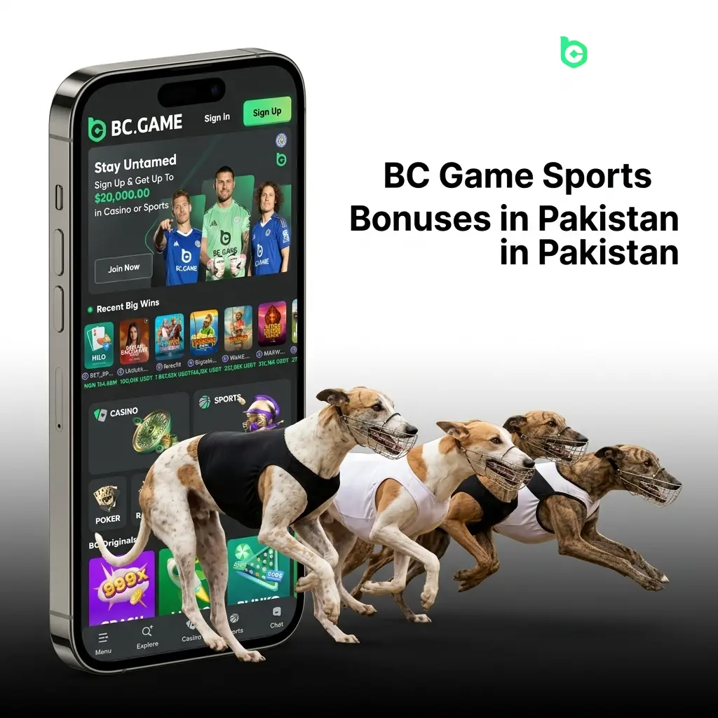 BC Game sports bonuses in Pakistan including cricket, football, kabaddi and esports betting promotions with welcome offers