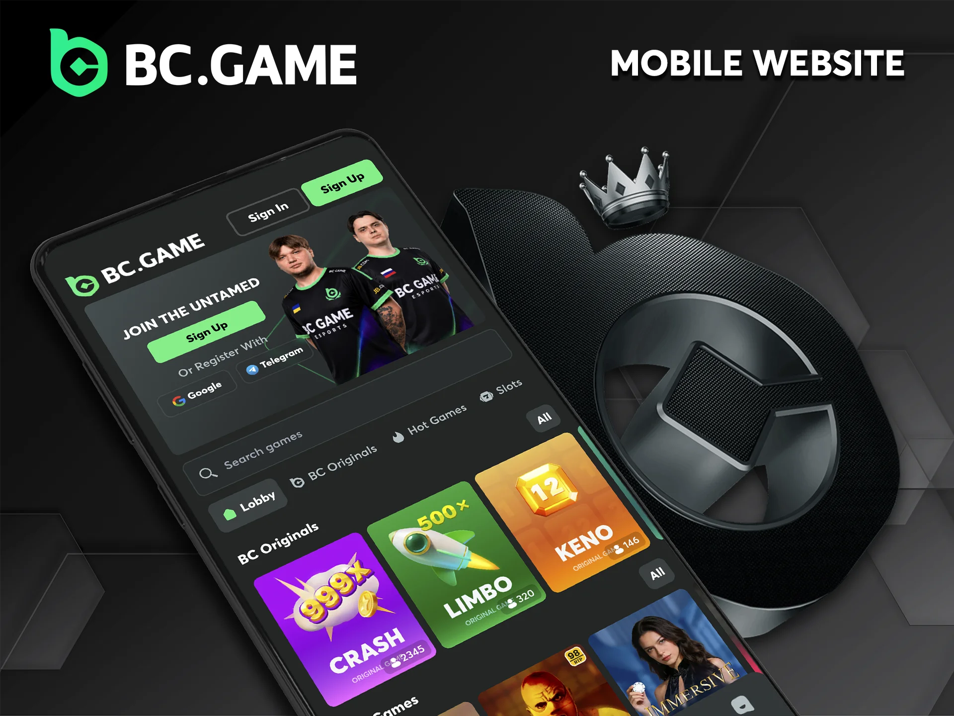 Find out about the main differences between BC Game’s mobile website and its app.
